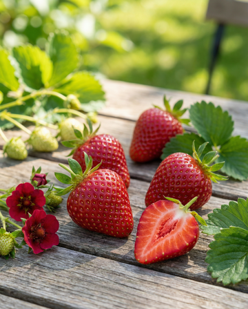 Mansikan Ruby Ann F1 (Fragaria ananassa) – yksivuotiset siemenet SeedsChoicelta