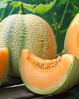 Sweet Ananas Melon Seeds Cucumis Melo Annual