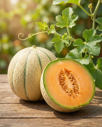 Sweet Ananas -melonin siemenet (Cucumis melo) – yksivuotinen vihannes SeedsChoicelta