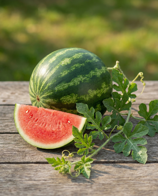 Minimeloni Tigrimini F1 (Citrullus lanatus) – yksivuotiset vihannessiemenet SeedsChoice-verkkokaupasta