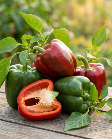 Makea paprika Yolo Wonder (Capsicum annuum) – yksivuotisen vihanneksen siemenet SeedsChoicelta