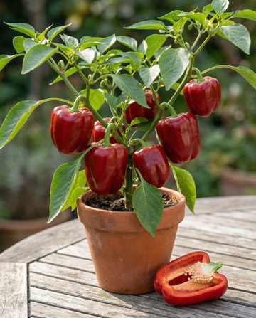 Paprika Redskin F1 (Capsicum annuum) – yksivuotiset vihannessiemenet SeedsChoice-verkkokaupasta