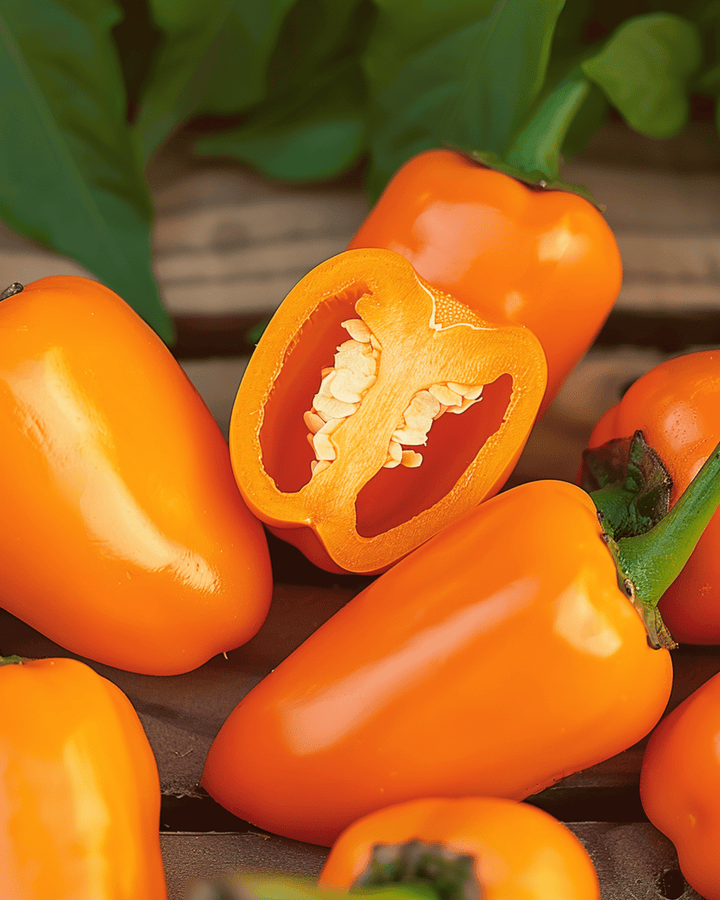 Makea paprika Snacking Mini Orange siemenet (Capsicum annuum) – yksivuotinen vihannes