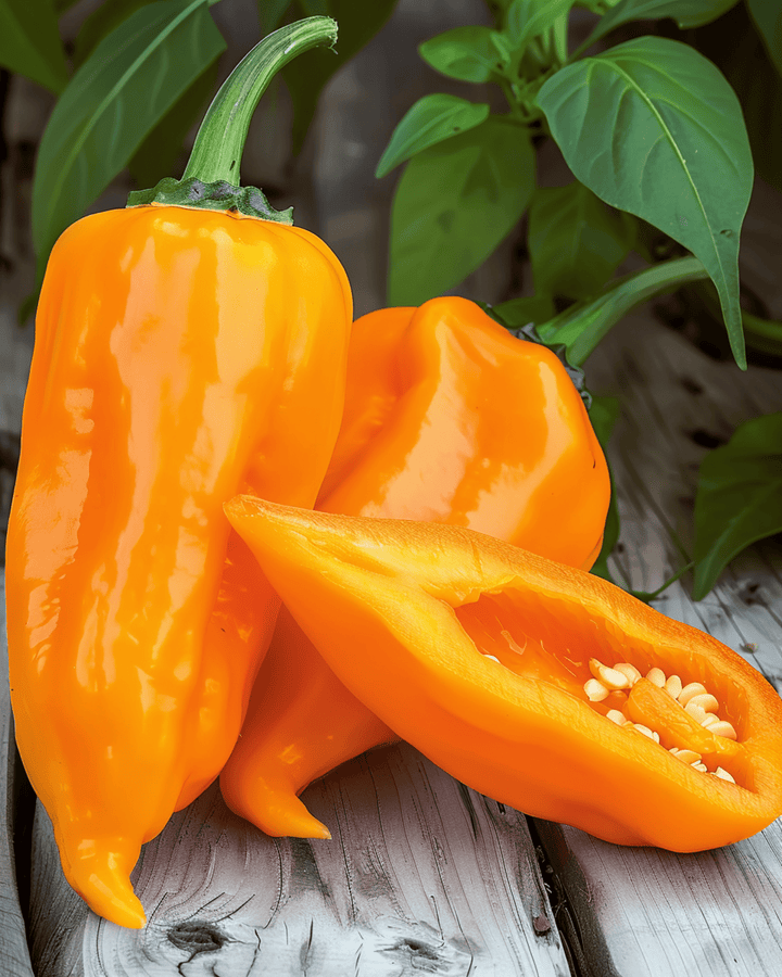 Makea paprika Timia Orange Pointed siemenet (Capsicum annuum) – yksivuotinen vihannes
