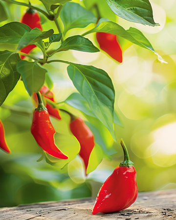 Paprika Biquinho -siemenet (Capsicum chinense) – yksivuotinen vihannes