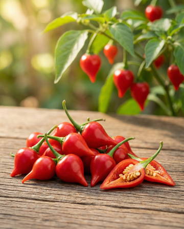 Paprika Biquinho (Capsicum chinense) – yksivuotiset vihannessiemenet SeedsChoice-verkkokaupasta