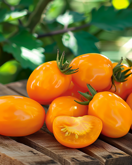 Snack-tomaatin siemenet Dattorange F1 Solanum lycopersicum yksivuotinen