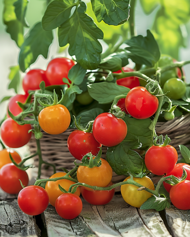Cherry Tomato Micro Pot seeds (Solanum lycopersicum) – annual vegetable