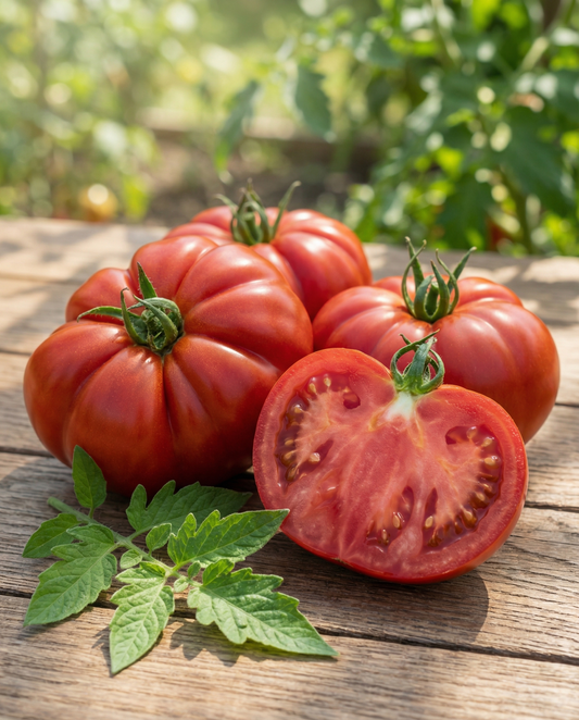 Beef Tomato Marmande (Solanum lycopersicum) – annual vegetable seeds from SeedsChoice