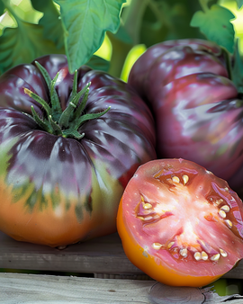 Tomaatti Black Krim siemenet Solanum lycopersicum yksivuotinen