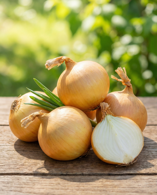 Sipuli Rijnsburger 5 (Allium cepa) – yksivuotiset vihannessiemenet SeedsChoicelta