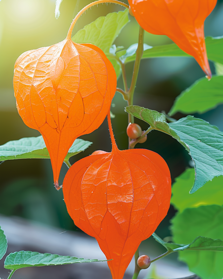 Juutalaislyhty oranssit palot -siemenet (Physalis alkekengi) – monivuotinen kukka