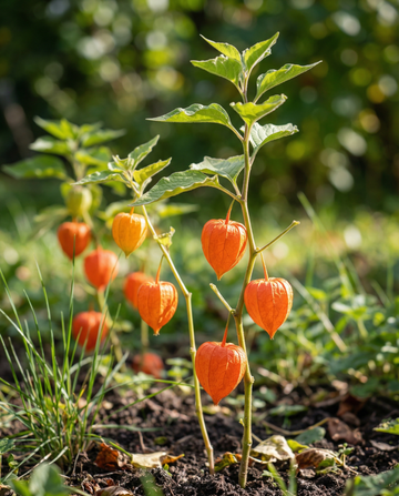 Juutalaislyhty oranssit palot (Physalis alkekengi) – monivuotisen kukkakasvien siemenet SeedsChoicelta