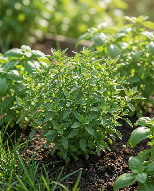 Basilika Fine Leaf (Ocimum basilicum) – yksivuotiset yrttisiemenet SeedsChoicelta