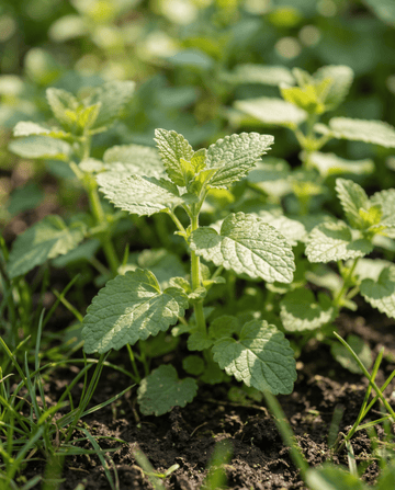 Sitruunamelissa (Melissa officinalis) – monivuotisen yrtin siemenet SeedsChoicelta