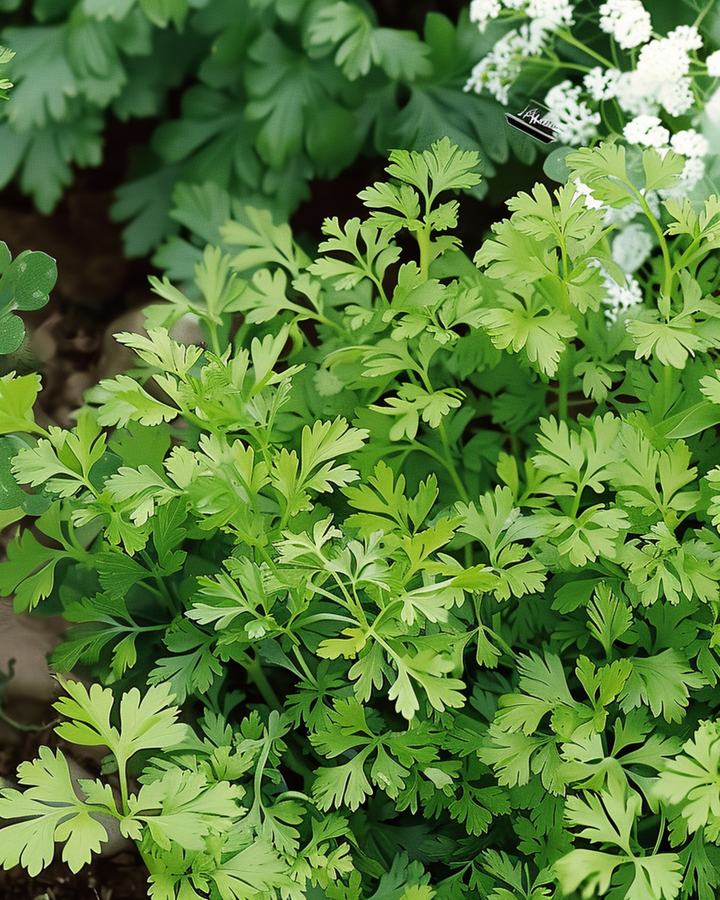 Kirvelinsiemenet (Anthriscus cerefolium) – yksivuotinen yrtti