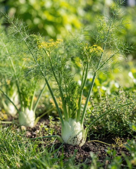 Fennel Doux De Florence (Foeniculum vulgare) – yksivuotisen yrttikasvien siemenet SeedsChoicelta