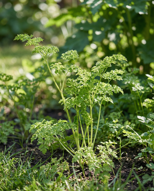 Kirveli Fine Curled (Anthriscus cerefolium) – yksivuotiset yrtinsiemenet, SeedsChoice