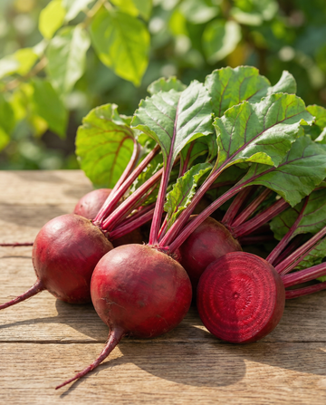 Punajuuren Egyptian Flat Round siemenet (Beta vulgaris) – yksivuotiset vihannessiemenet SeedsChoicelta