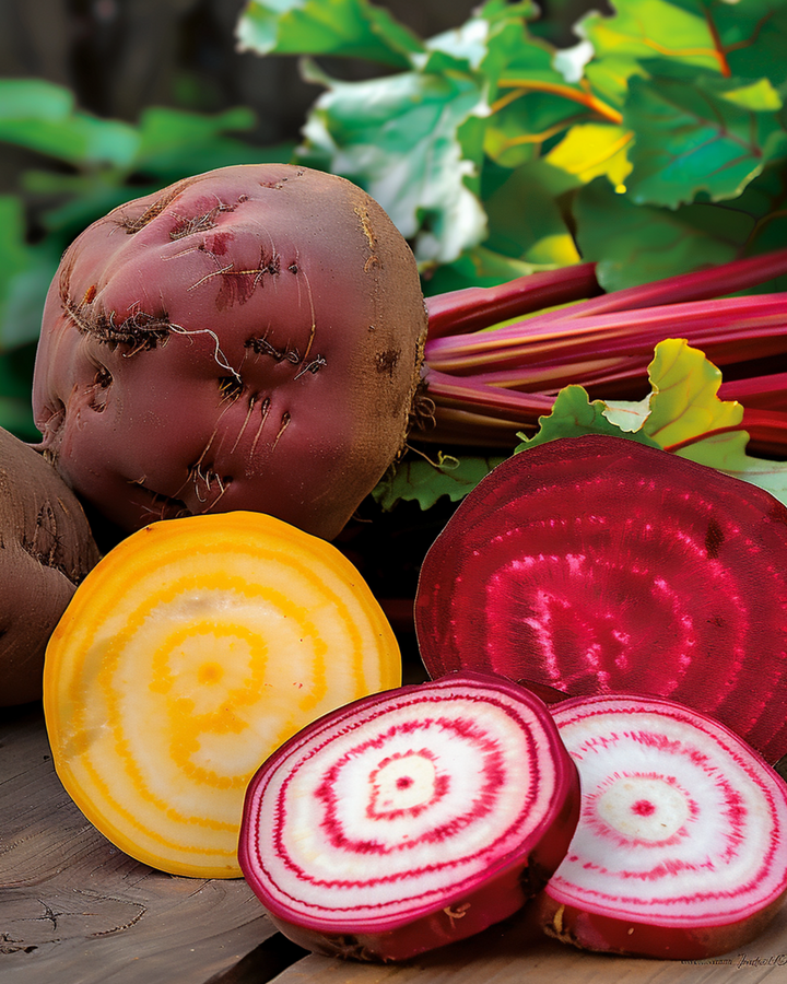Beetroot Mixed Colours Mixture Round Roots seeds (Beta vulgaris) – annual vegetable