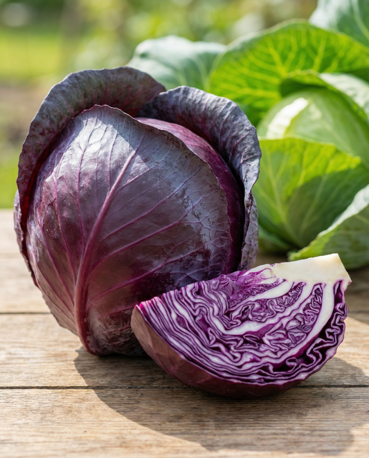 Red Cabbage Langedijker Bewaar 2 (Brassica oleracea) – yksivuotiset vihannessiemenet, SeedsChoice