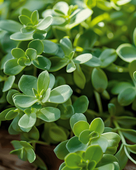 Purslane Seeds Portulaca Oleracea Green Annual Vegetable Leaf Crop