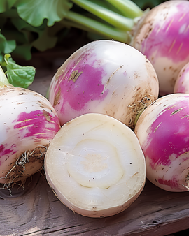 Nauriinsiemenet Brassica rapa yksivuotinen Ronde Witte Roodkop Nancy