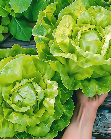 Salaatti Appia Butterhead siemenet (Lactuca sativa) – yksivuotinen vihannes