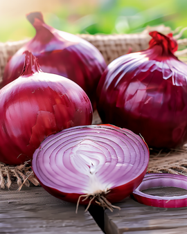Sipuli Noordhollandse Bloedrode -siemenet Allium cepa yksivuotinen lajike