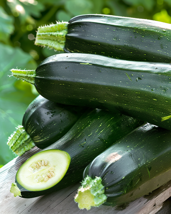 Kesäkurpitsa Black Beauty -siemenet (Cucurbita pepo) – yksivuotinen vihannes