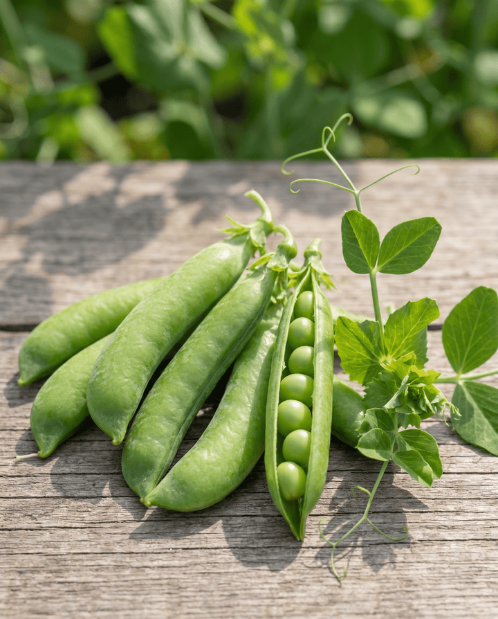 Herneet American Wonder -siemenet (Pisum sativum) – yksivuotinen vihannes