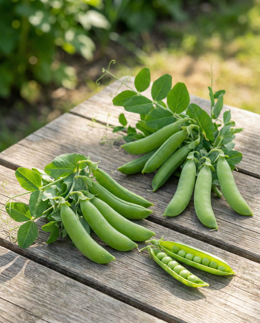 Sokeriherne De Grace (Pisum sativum) – yksivuotiset vihannessiemenet SeedsChoicelta