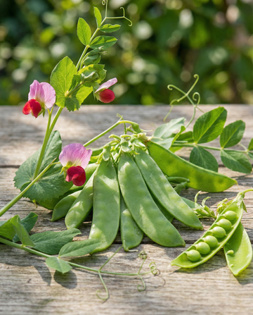 Sokeriherne Grijze Roodbloeiende (Pisum sativum) – yksivuotiset vihannessiemenet SeedsChoicelta