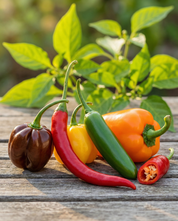 Paprika Mixture Mix 5 Varieties siemenet (Capsicum annuum) – yksivuotinen vihannes