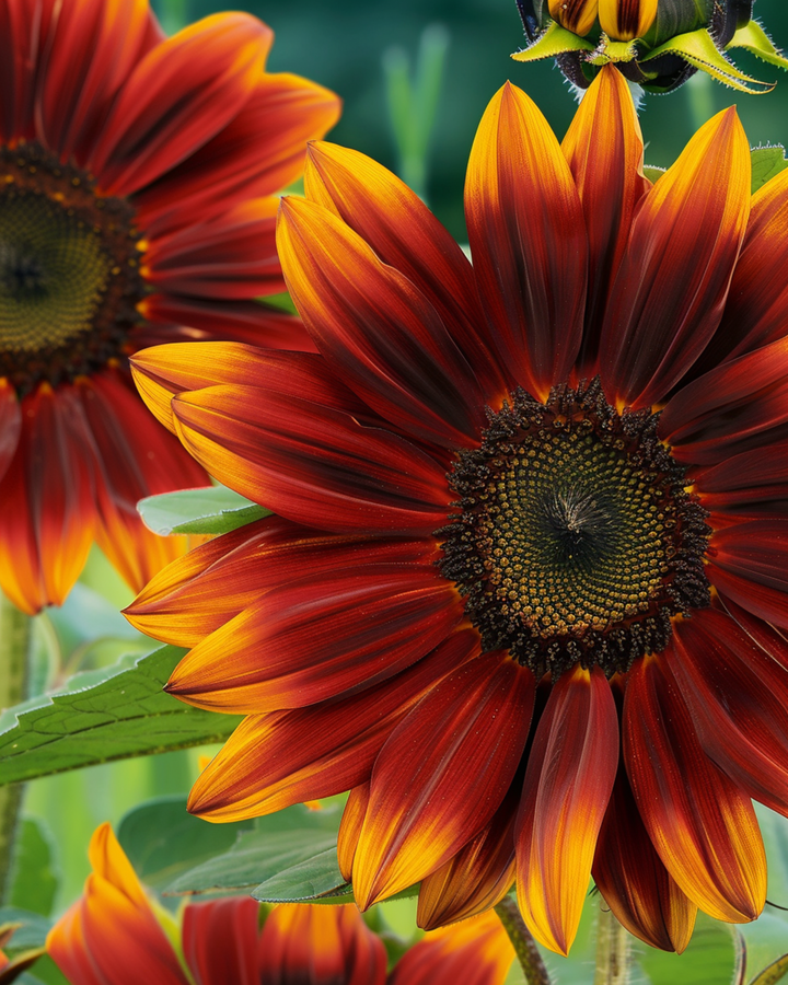 Auringonkukka Sunset Mixed siemenet (Helianthus annuus) – yksivuotinen kukka