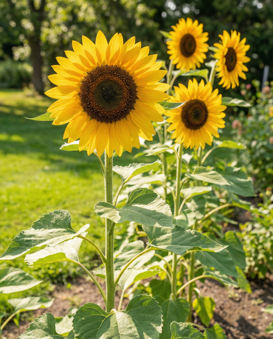 Jättiläisauringonkukka Giganteus (Helianthus annuus) – yksivuotiset kukkasiemenet, SeedsChoice