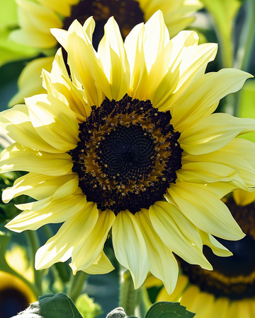 Auringonkukka Moonwalker siemenet (Helianthus annuus) – yksivuotinen kukka