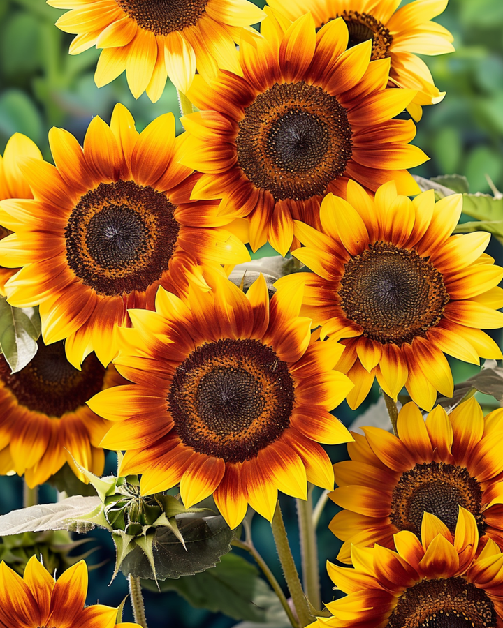 Auringonkukka Fantasy 70 cm siemenet (Helianthus annuus) – yksivuotinen kukka