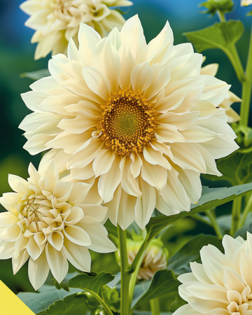 Auringonkukka White Sun F1 Petals siemenet (Helianthus annuus) – yksivuotinen kukka