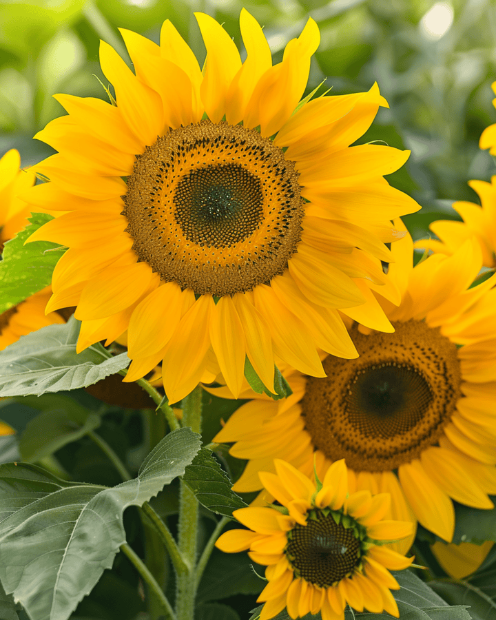 Auringonkukka Sunlit Bouquet Mix 75cm -siemenet (Helianthus annuus) – yksivuotinen kukka