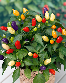 Koriste-paprika siemenet Capsicum Annuum kääpiö sekoituslajike