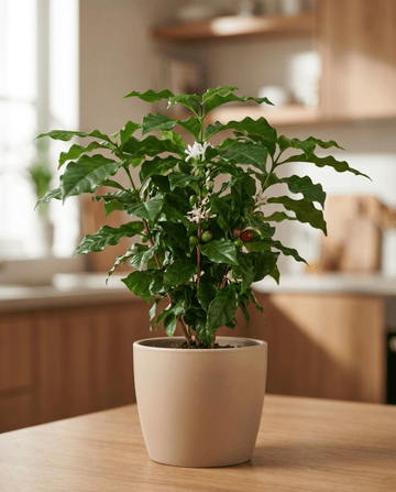Arabian Coffee Indoor (Coffea arabica) – perennial houseplant seeds from SeedsChoice