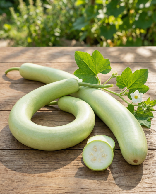Cucuzzi Gourd Italian Snake (Lagenaria siceraria) – yksivuotiset siemenet, SeedsChoice