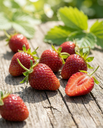 Alpine Strawberry Baron Von Solemacher Heirloom (Fragaria vesca) – monivuotiset siemenet SeedsChoicelta