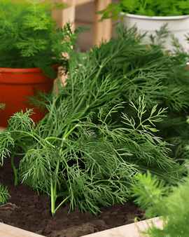 Dill Nano siemenet Anethum graveolens yksivuotinen yrtti kompakti lajike