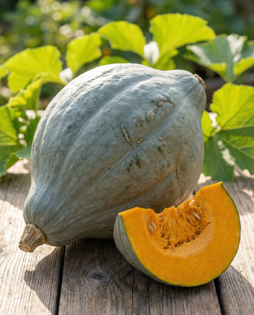 Pumpkin Hubbard Blue (Cucurbita maxima) – annual vegetable seeds from SeedsChoice