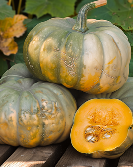 Kurpitsa Musquée De Provence siemenet Cucurbita moschata yksivuotinen