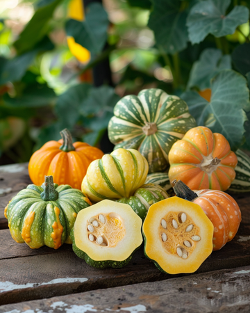 Patisson Colour Scallopini -siemenet (Cucurbita pepo) – yksivuotinen sekoitus