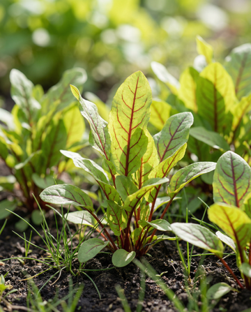 Punasuonisuolaheinän microgreens (Rumex sanguineus) – yksivuotiset microgreens-siemenet SeedsChoicelta
