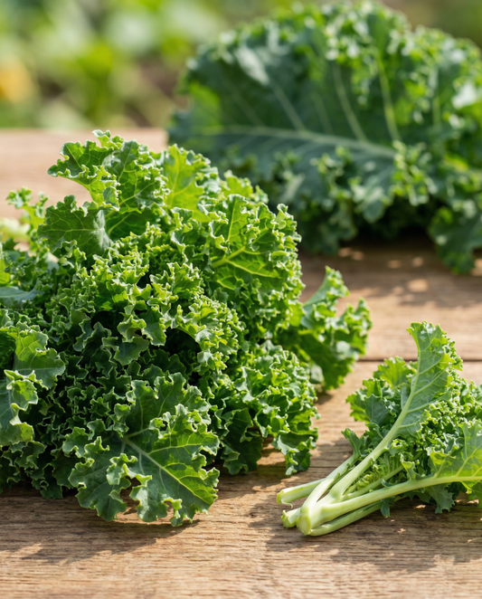 Curly Kale Microgreens (Brassica oleracea) – yksivuotiset mikrovihannassiemenet SeedsChoice-kaupasta
